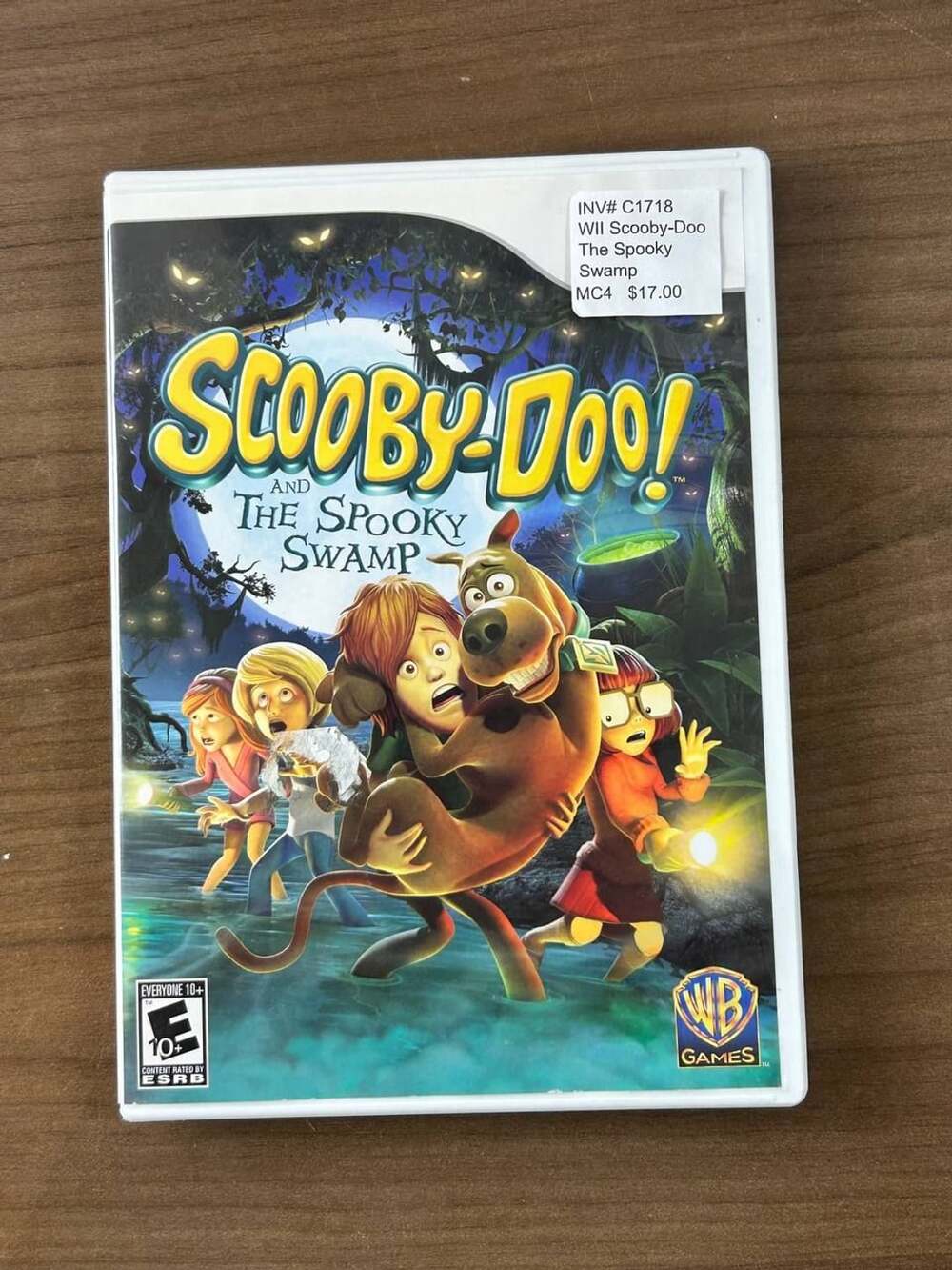 Scooby-Doo and the Spooky Swamp Nintendo Wii 2010 Complete Case Manual Disc